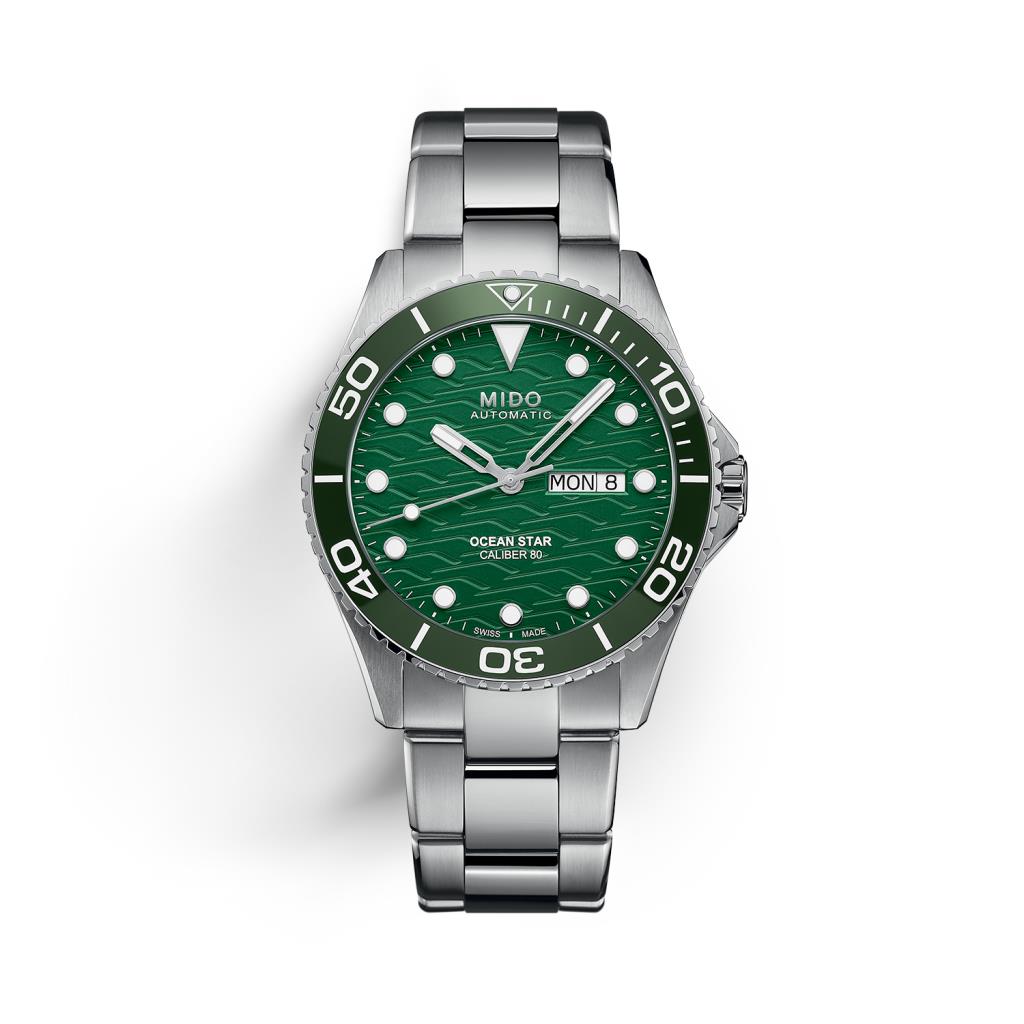 Mido Ocean Star 200C green watch 42,50mm - MIDO