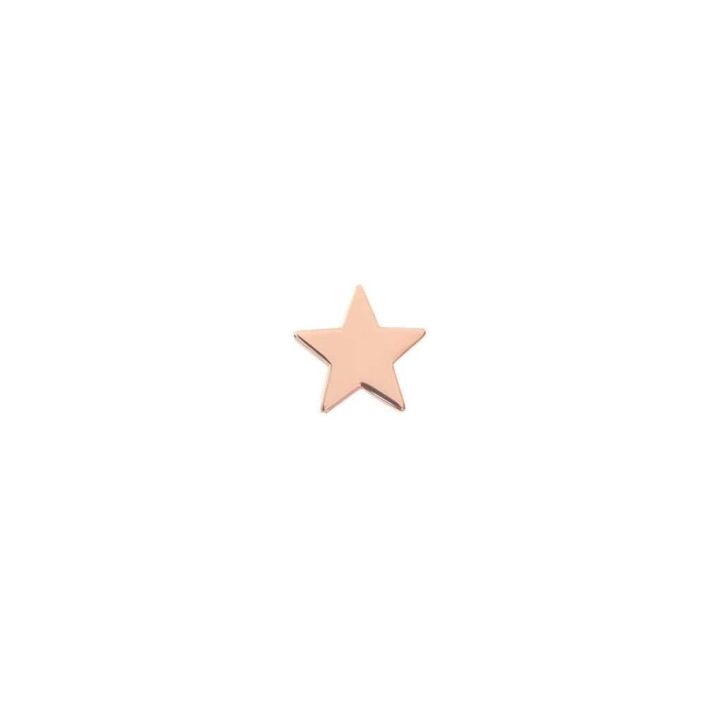 Orecchino singolo stella Aurum oro rosa 18kt - MAMAN ET SOPHIE