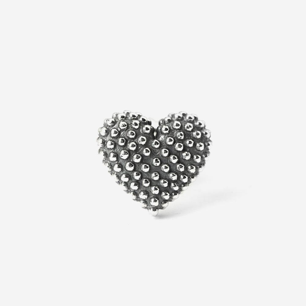 Nove25 Puntinati single heart earring N25ORE00168 - NOVE25