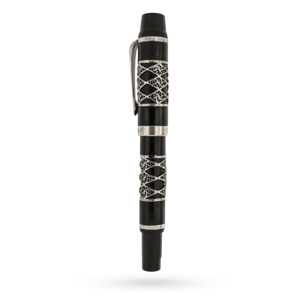 Collectible fountain pen ebony silver Limited Edition - FERRARI DA VARESE