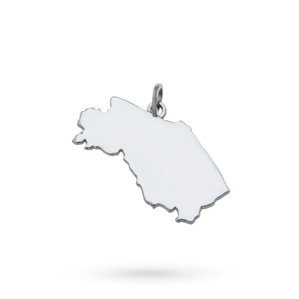 Ciondolo regione Marche in argento 925 - CICALA