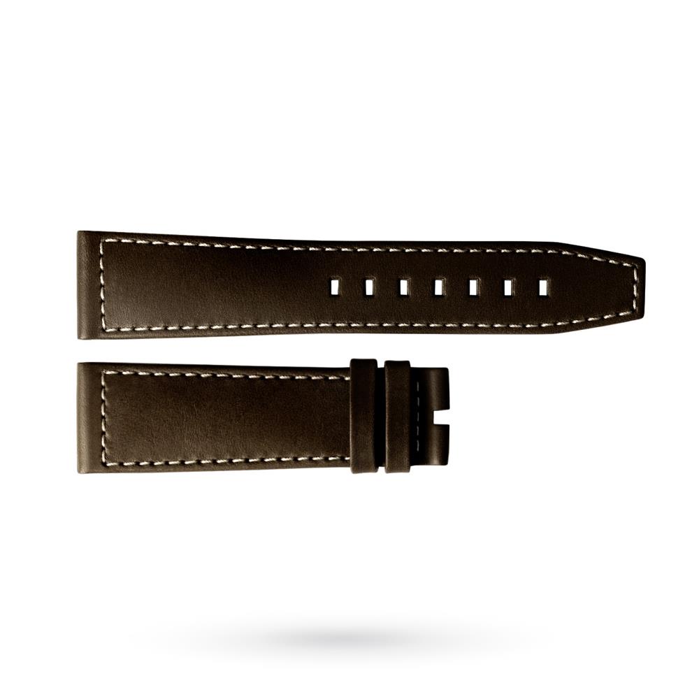 Cinturino originale Longines Spirit vitello bruno 22-19mm - LONGINES