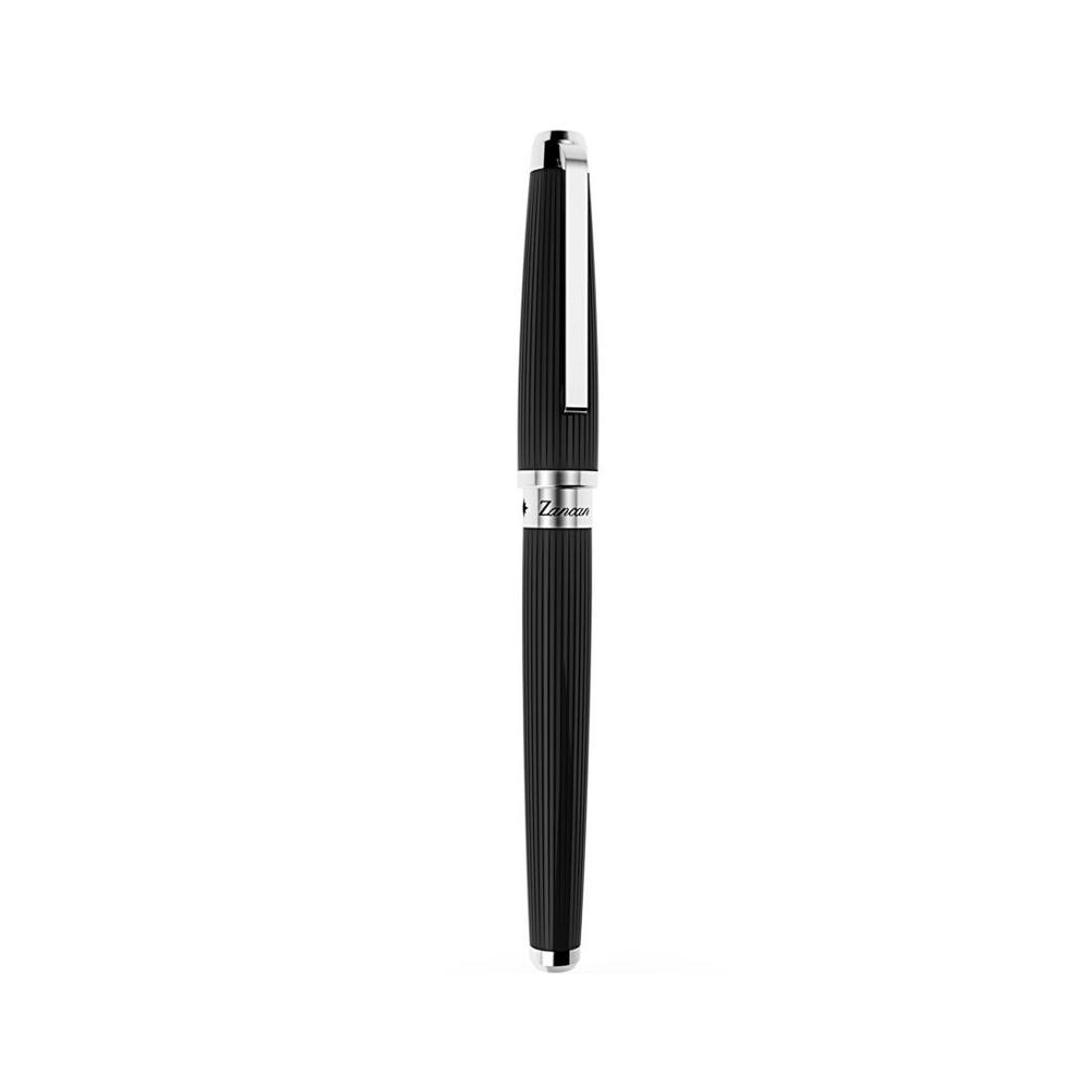 Zancan HPN020-M stylus pen in black resin and steel - ZANCAN