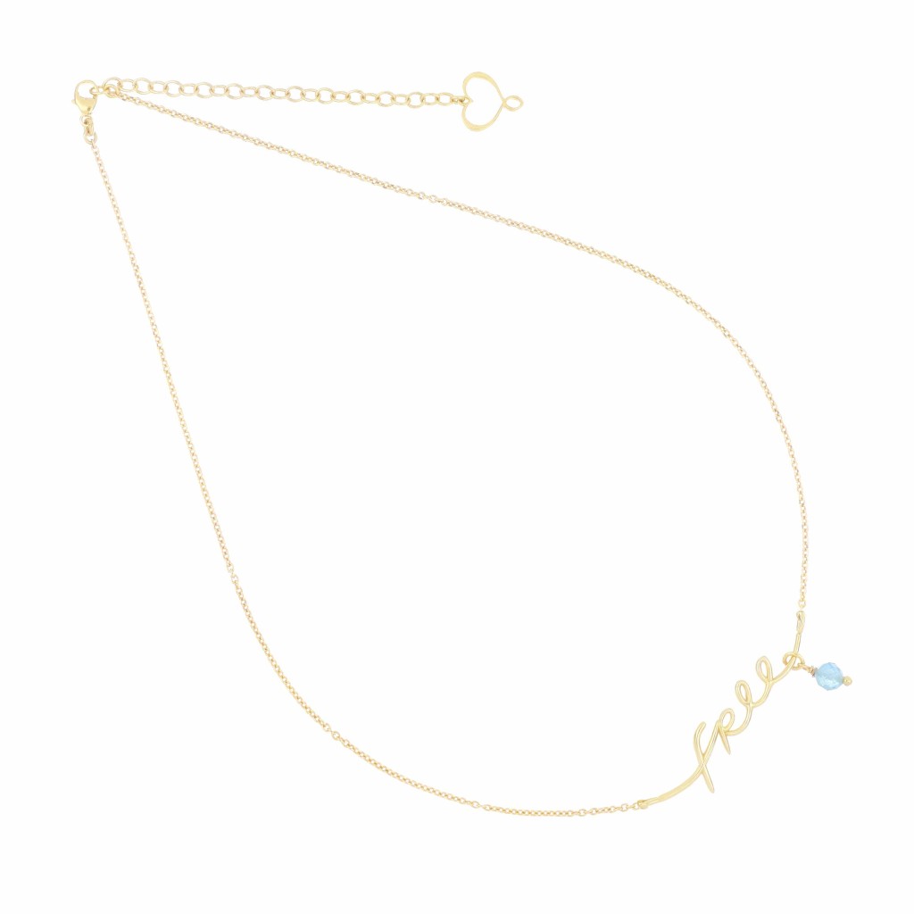 Girocollo Maman et Sophie GCYOUFREE argento 925 dorato - MAMAN ET SOPHIE