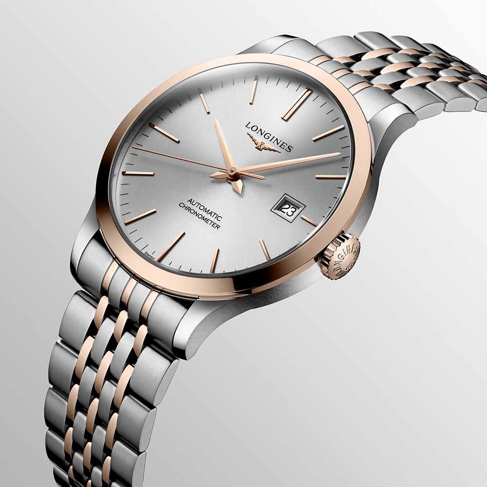  Longines Record L2.821.5.72.7 Automatic 40.00 mm - LONGINES