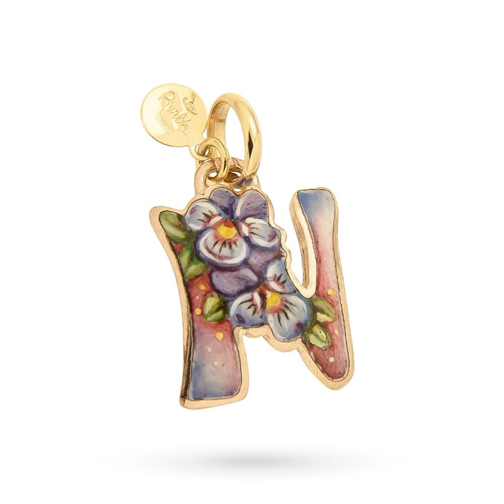 Ciondolo Iniziale N Gabriella Rivalta Violette - GABRIELLA RIVALTA