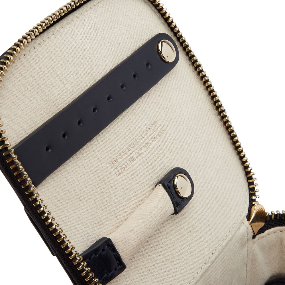  Wolf Zip Jewellery Cube - Navy - WOLF