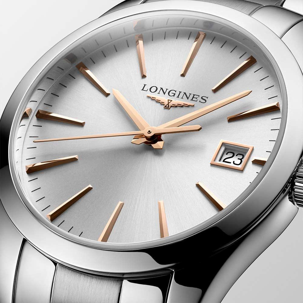  Longines Conquest Classic L2.386.4.72.6 Al Quarzo 34 mm - LONGINES