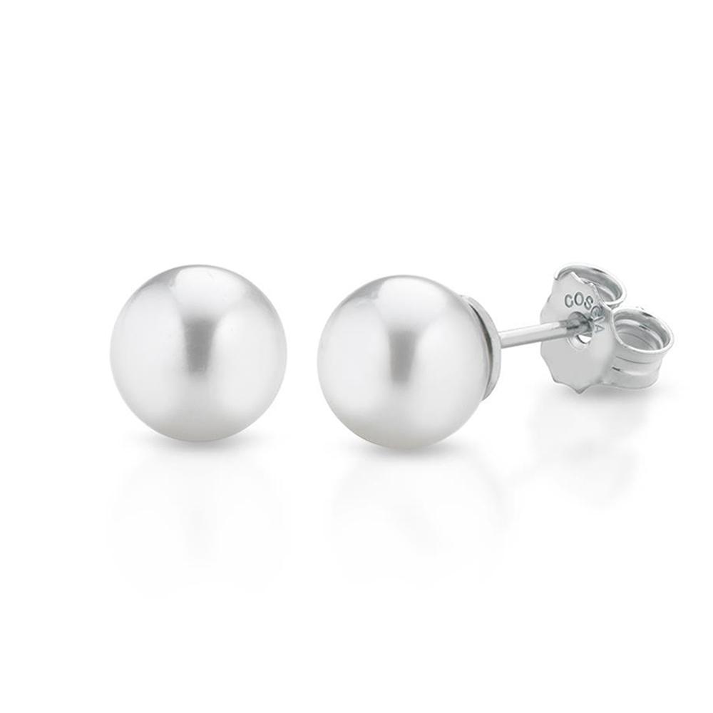  Orecchini in oro con perla Akoya giapponese &Oslash; 8,5-9mm - COSCIA