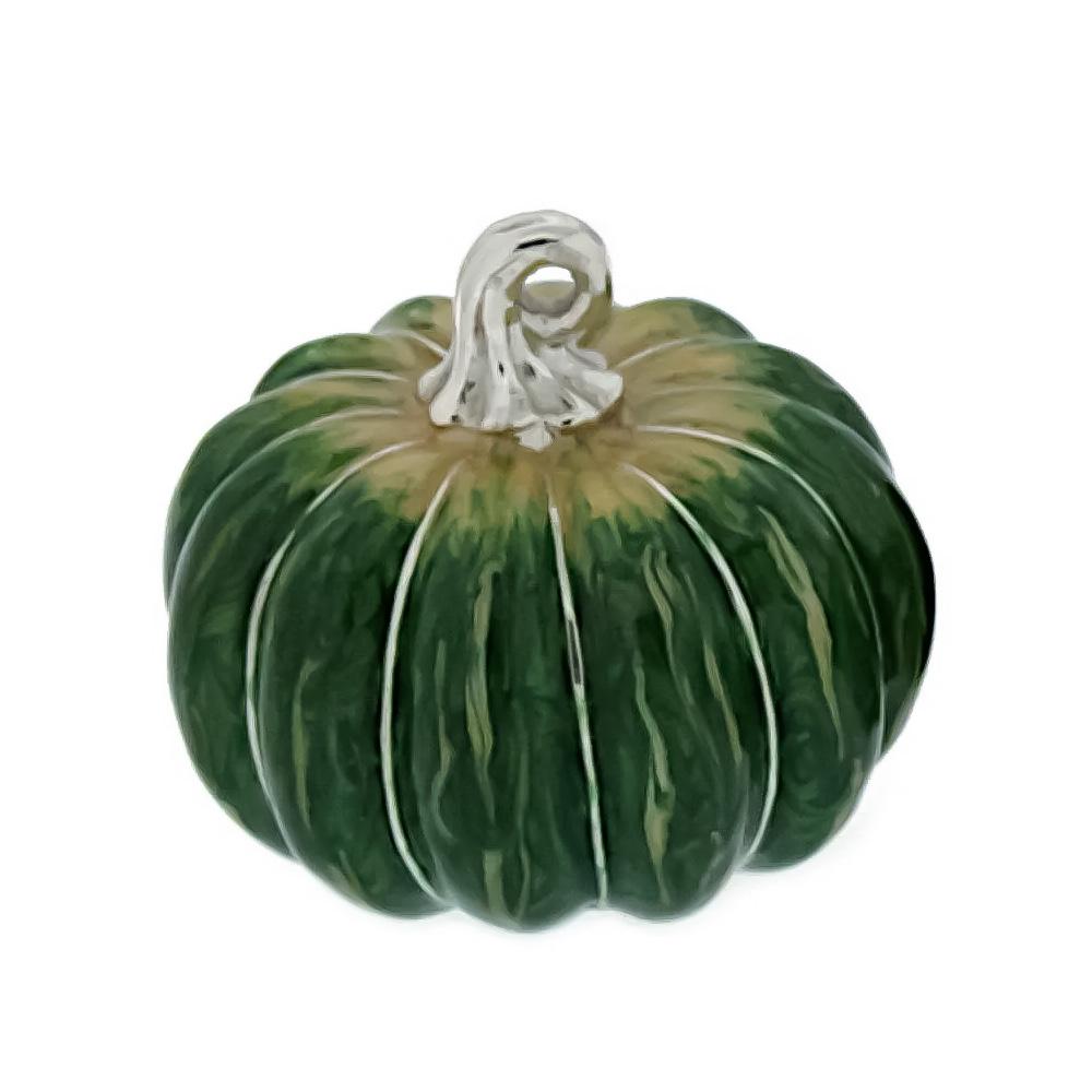  Large glazed pumpkin ornament Saturnoo ST188-1 - SATURNO