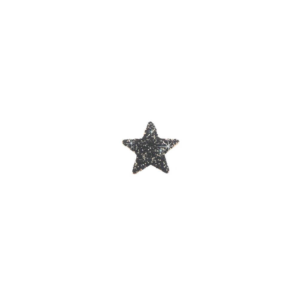Maman et Sophie black diamond dust star earring ORPOW43N - MAMAN ET SOPHIE