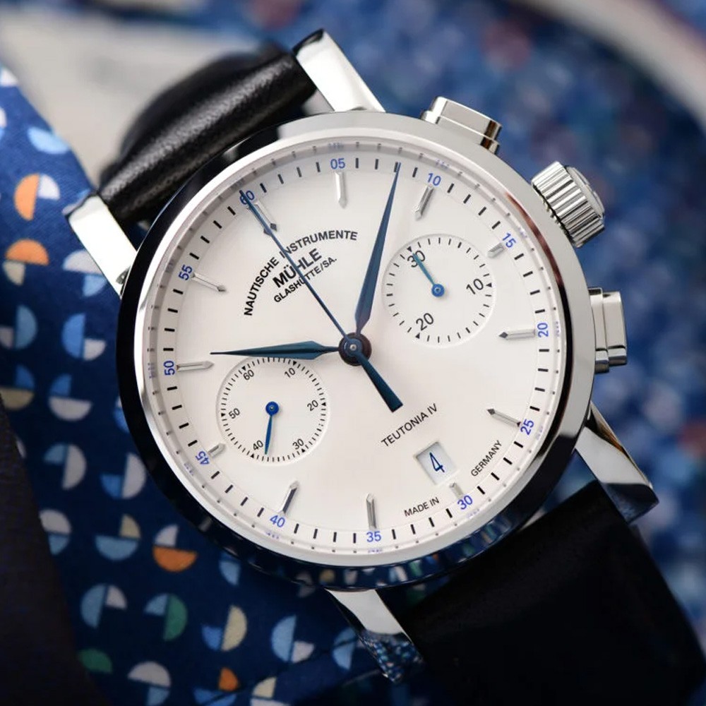 Muhle Glashutte Teutonia IV Chronograph M1-44-35-LB 39,0 mm - MUHLE-GLASHUTTE