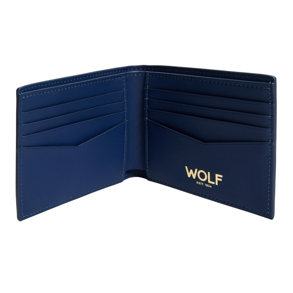  Portafoglio per banconote - Blu - WOLF