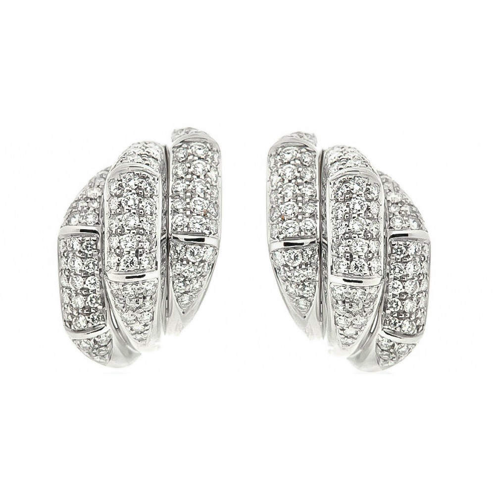 Orecchini in oro e diamanti di Salvini gioielli