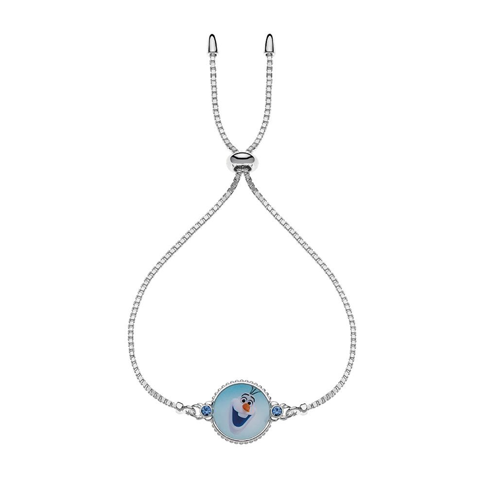 Bracciale bambini Disney Frozen Olaf smalti colorati - DISNEY