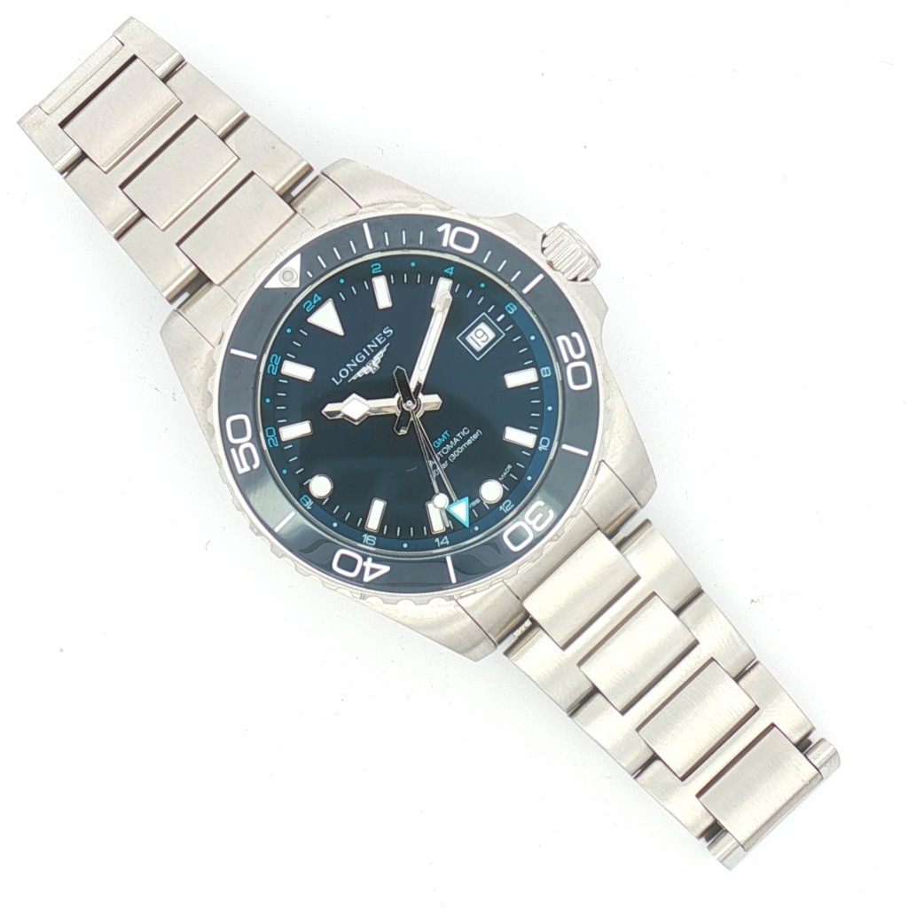  Longines Hydroconquest L3.790.4.96.6 Acciaio Automatico Blu 41 mm - LONGINES