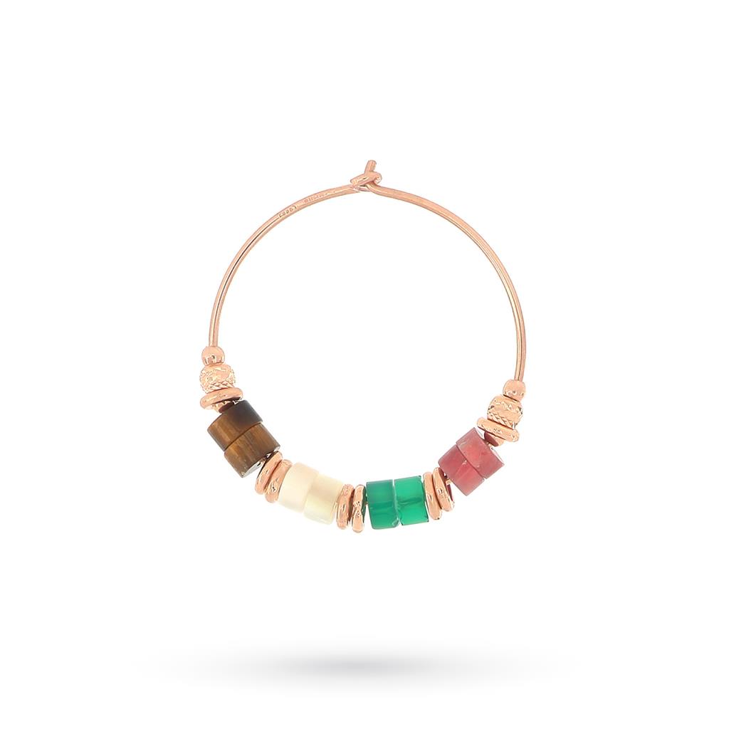 Single earring Maman et Sophie colored stones - MAMAN ET SOPHIE