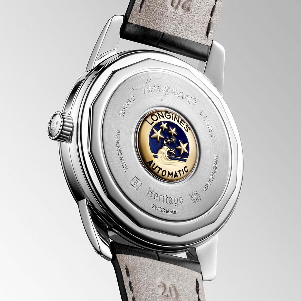  Longines Heritage Classic L1.645.4.52.4 automatic 40 mm - LONGINES