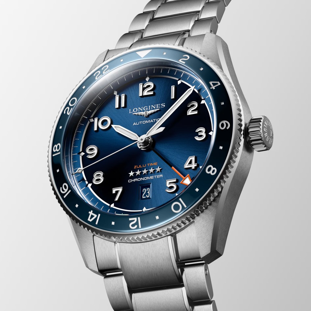  Longines Spirit L3.812.4.93.6 Automatico 42 mm - LONGINES