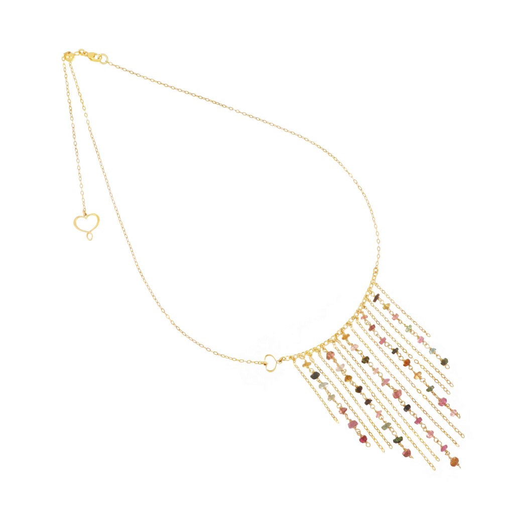 Girocollo Maman et Sophie GHFRA9CT5RT Woman In Chains Argento 925 Dorato - MAMAN ET SOPHIE