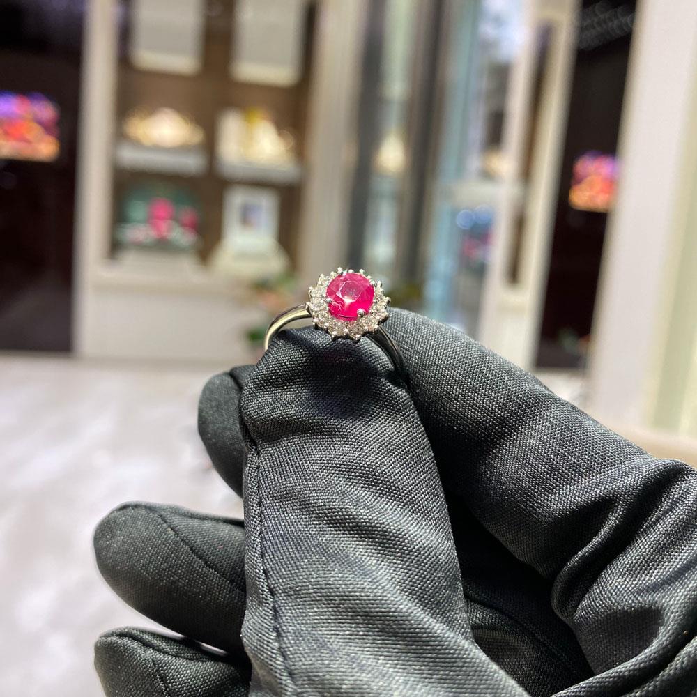  Anello con rubino 1,15ct e diamanti Mirco Visconti - MIRCO VISCONTI