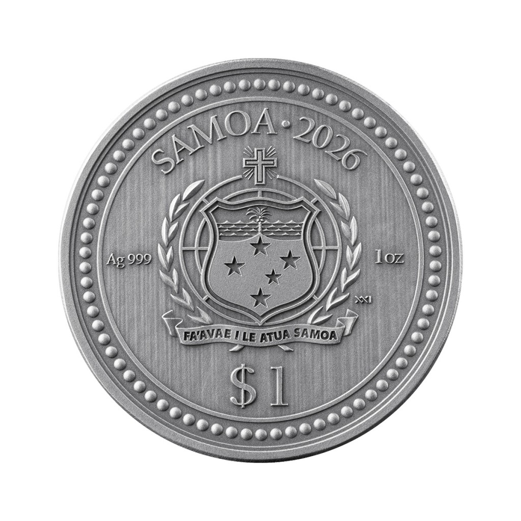  Leopard Born To Be Wild - 1 Oz Silver Coin Samoa 2026 - MINT XXI