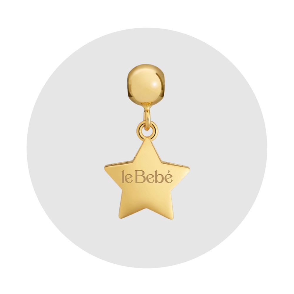  Charm leBebe LBB976 I Tesorini Pop sagoma Stella - LE BEBE