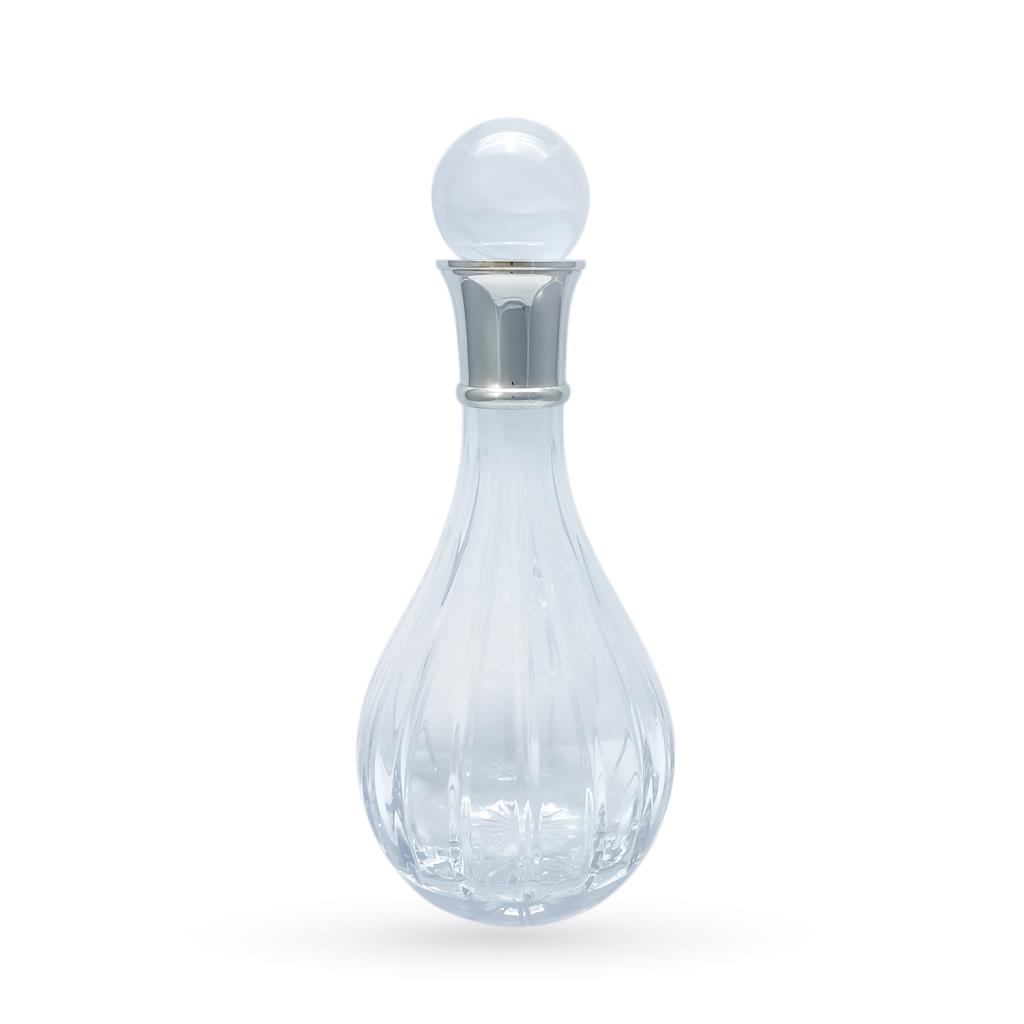 Bottiglia decanter cristallo e argento H30cm - CARRS