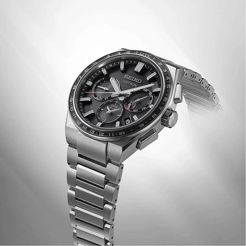  Seiko Astron SSH111J1 GPS Solar DuAl Time 42,7 mm - SEIKO