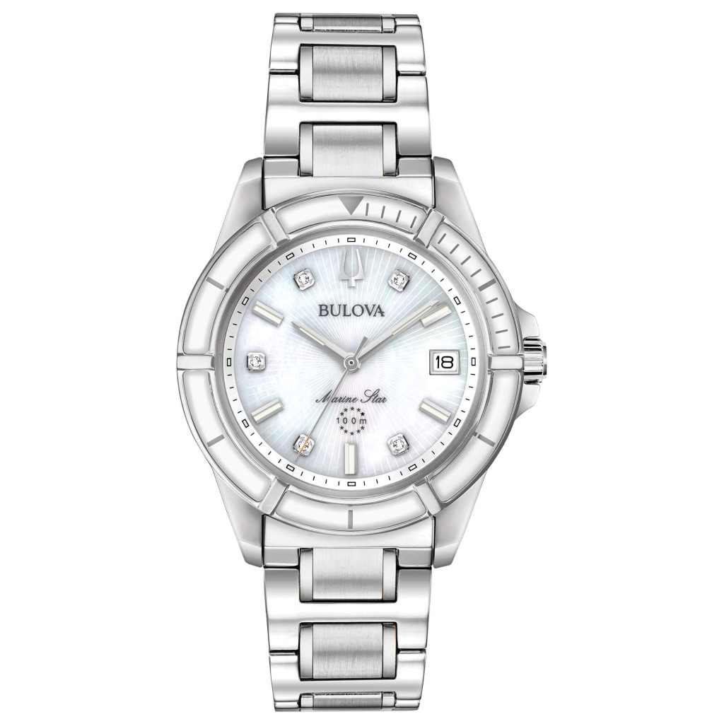 Bulova Marine Star 96P201 Orologio donna Al Quarzo 34 mm
