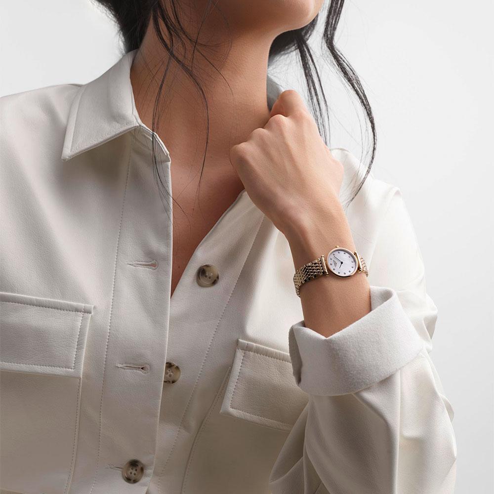  Longines La Grande Classique L4.209.1.97.8 Al Quarzo 24 mm - LONGINES