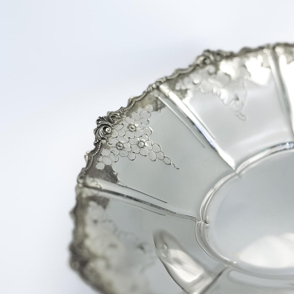  Centrotavola d’epoca anni ’50 in argento 800, Guerci & C. - 