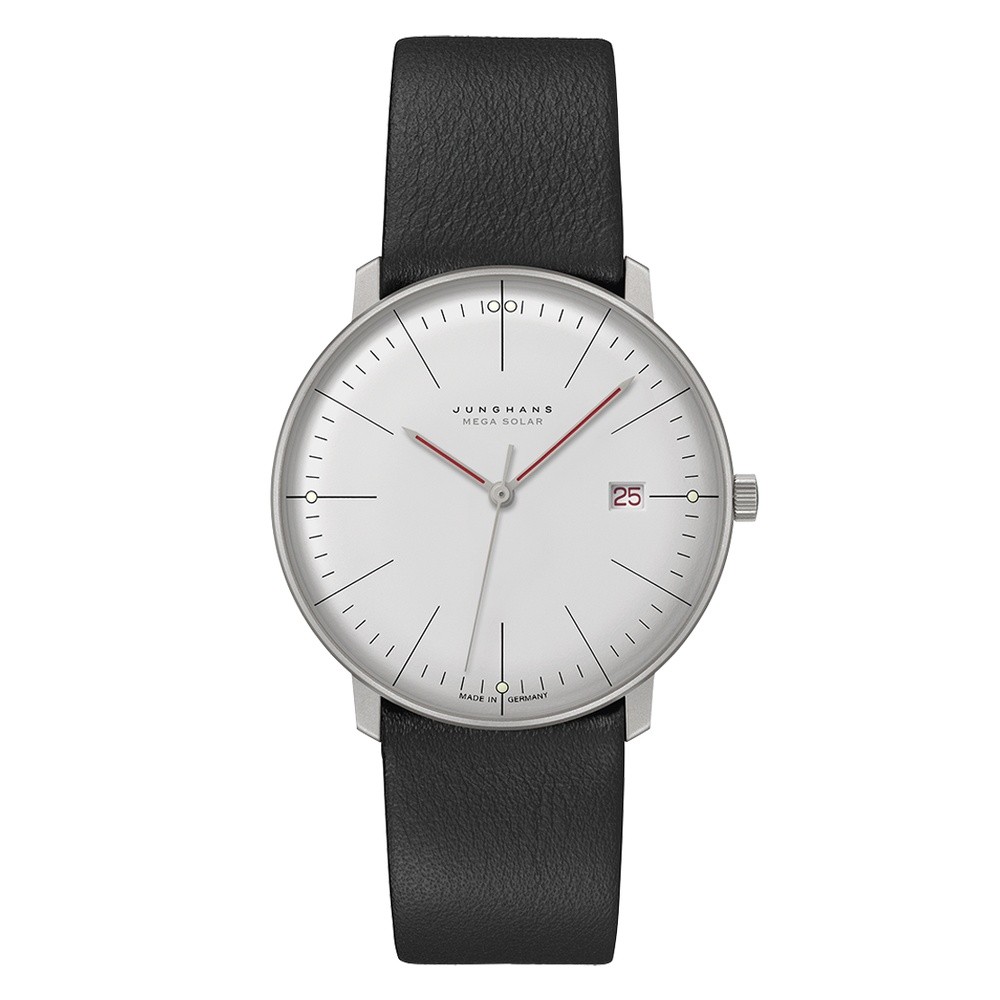 Junghans max bill Mega Solar Bauhaus 59-2326.02 Orologio 32,7 mm - JUNGHANS