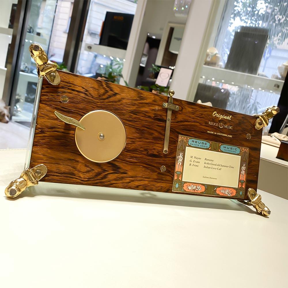  Carillon Reuge Music Dauphin cristallo tastiera 144 note - REUGE MUSIC