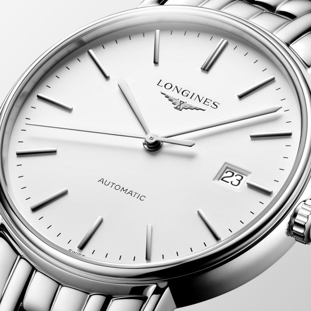  Longines Pr&eacute;sence L4.921.4.12.6 automatic stainless steel 38,50 mm - LONGINES