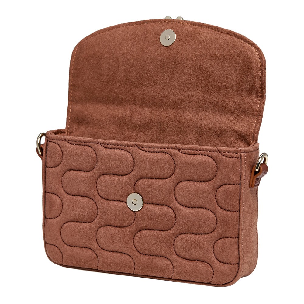  Borsa a tracolla con sciarpa - Nutshell Brown - WOLF