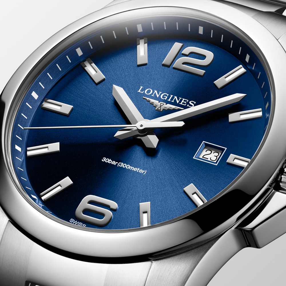  Longines Conquest L3.760.4.96.6 Al Quarzo 43&nbsp;mm - LONGINES