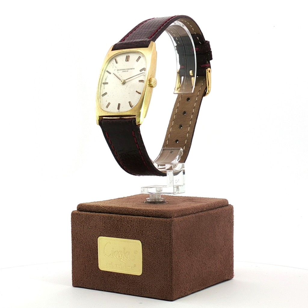  Vacheron Constantin Oro giallo 18kt Manuale Silver 25 x 28 mm - VACHERON CONSTANTIN