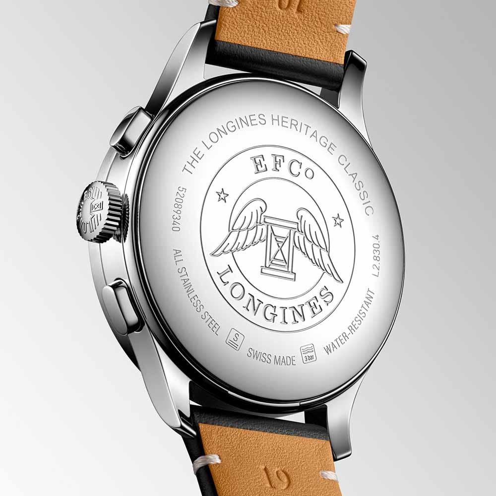  Longines Heritage Classic L2.830.4.93.0 Automatico 40 mm - LONGINES