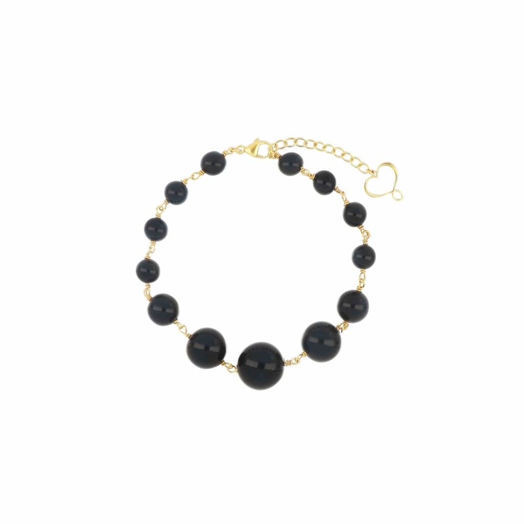 Bracciale Agata Nera Degrad&eacute; Maman et Sophie - MAMAN ET SOPHIE