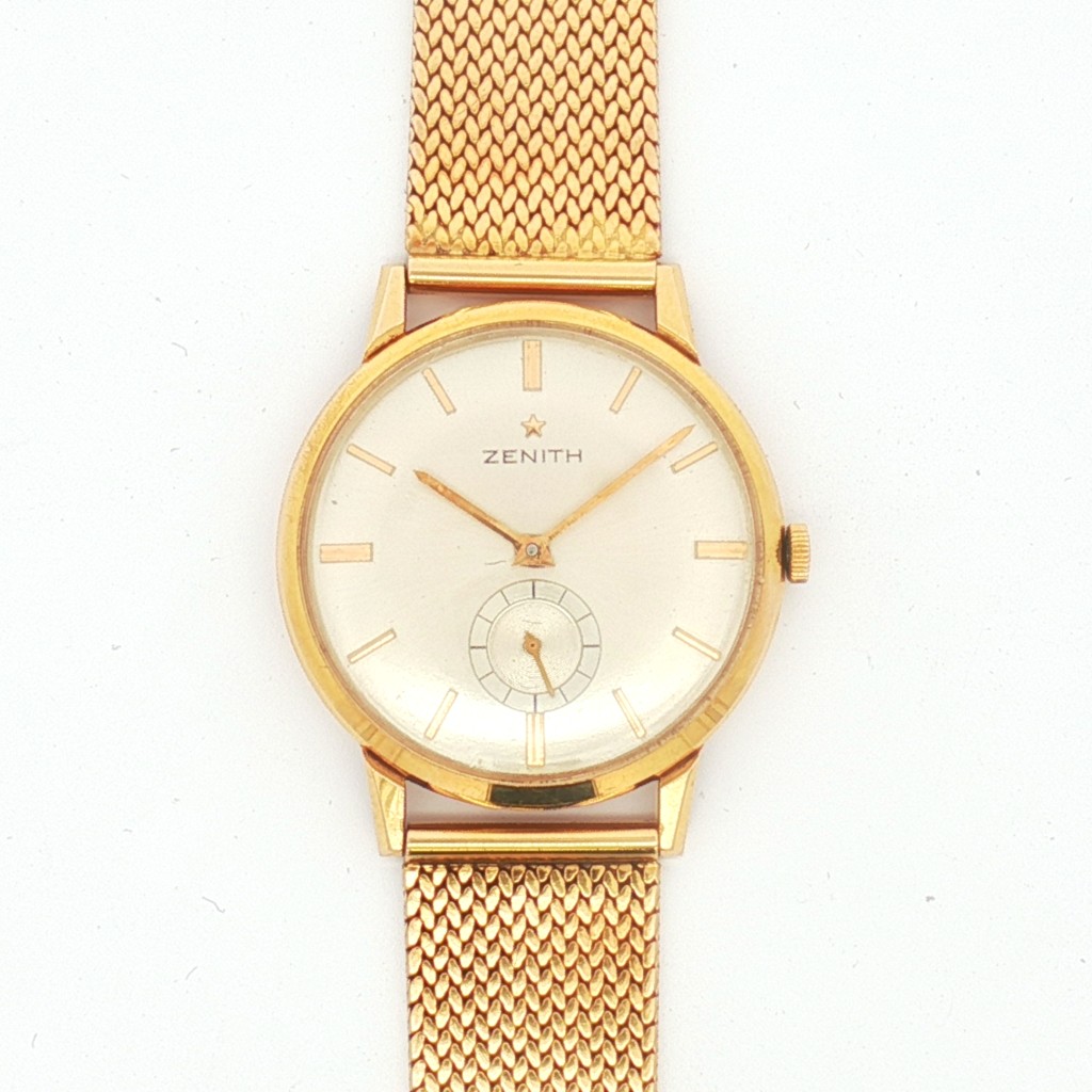 Zenith Oro giallo 18kt Manuale Silver 34 mm - ZENITH