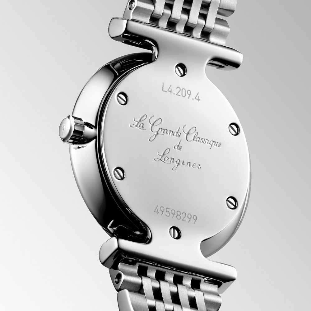  Longines La Grande Classique L4.209.4.81.6 Al Quarzo 24 mm - LONGINES