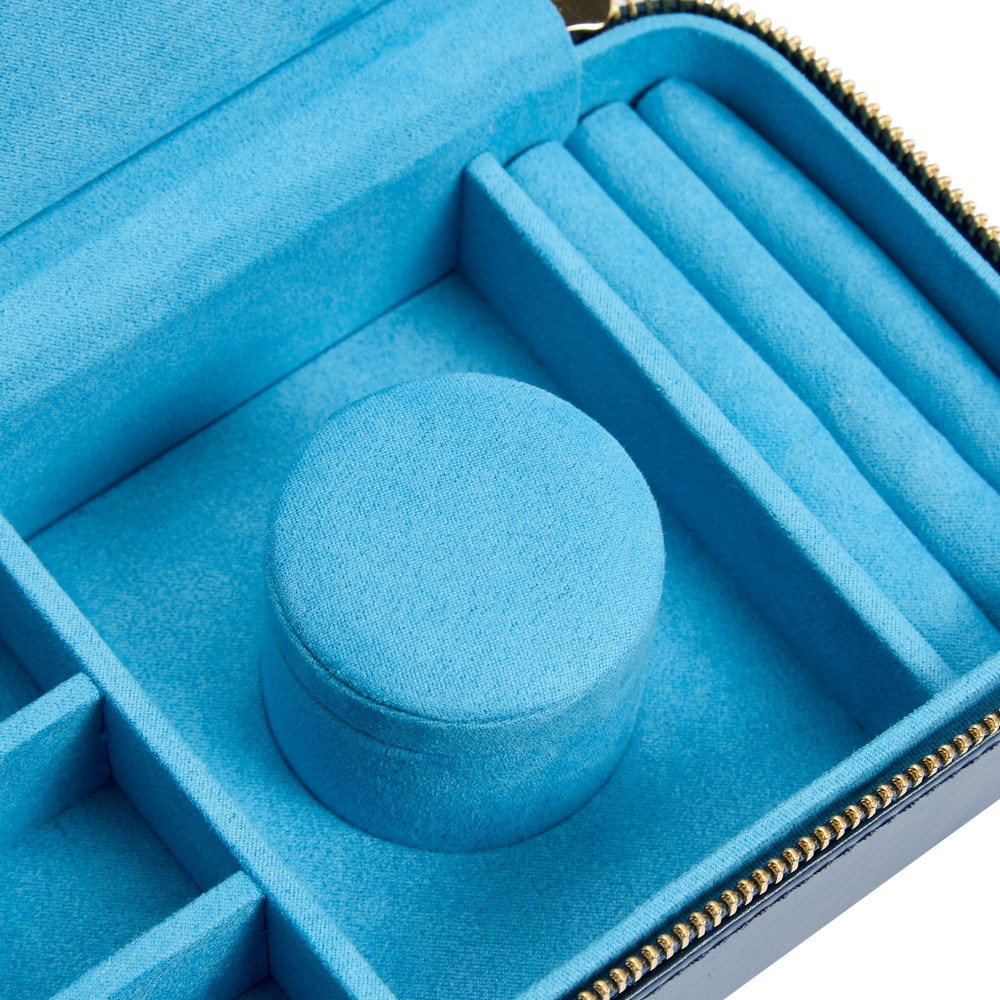  Portagioie da viaggio con cerniera - Indaco - WOLF