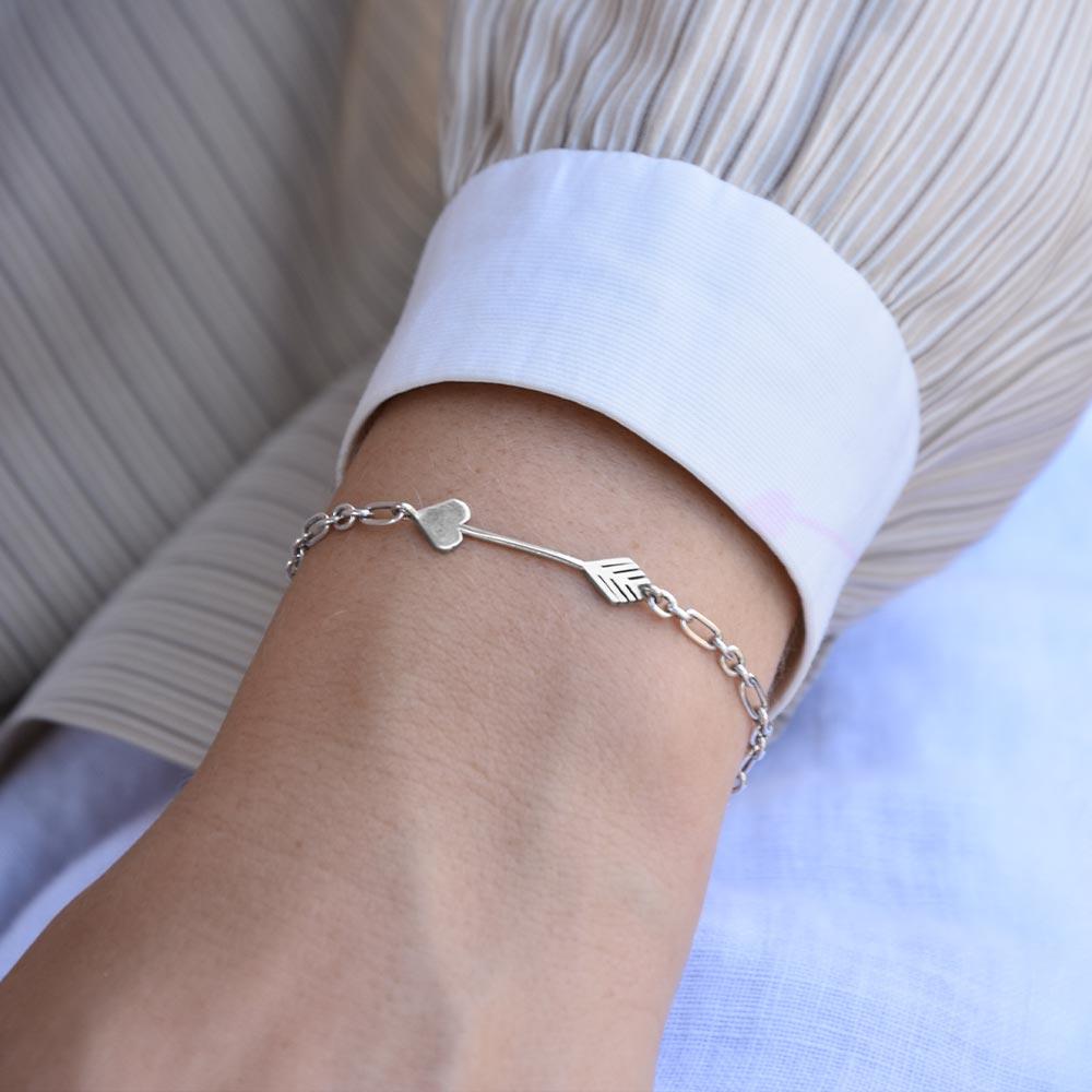  Dodo Mariani FB1 silver arrow bracelet - DODO MARIANI