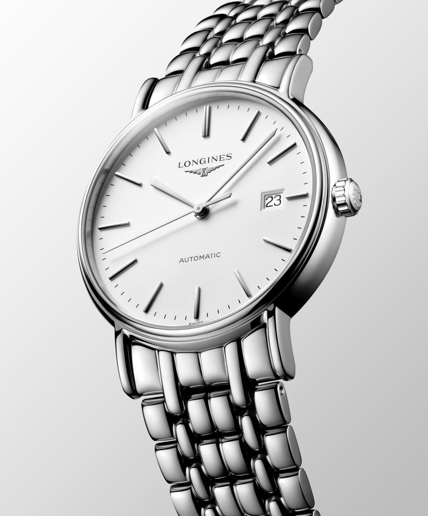  Longines Pr&eacute;sence L4.921.4.12.6 automatic stainless steel 38,50 mm - LONGINES