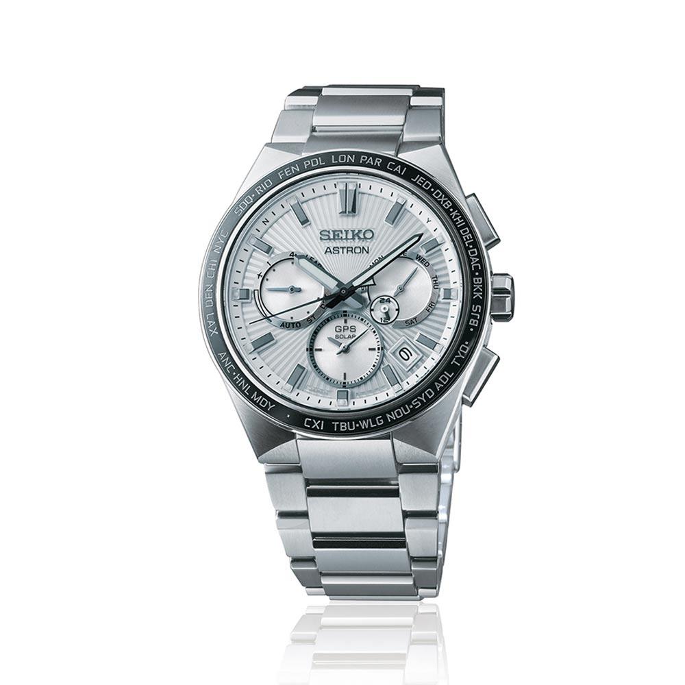  Seiko Astron SSH117J1 GPS Solar DuAl Time 43,1 mm - SEIKO