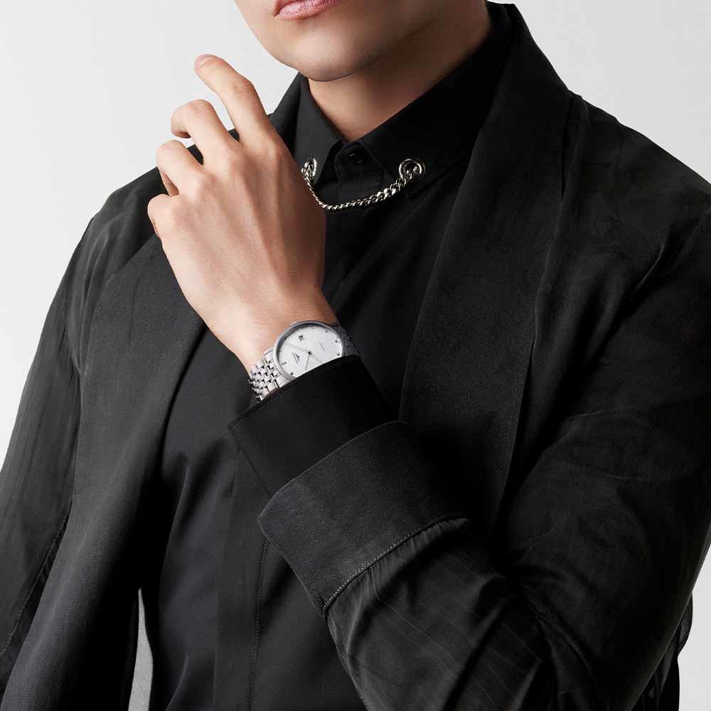  Longines Elegant Collection L4.911.4.77.6 Automatico 41 mm - LONGINES