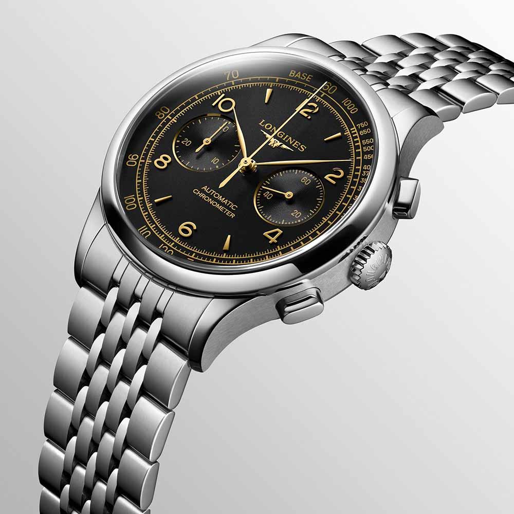  Longines Record L2.921.4.56.6 Automatic 40.00 mm - LONGINES