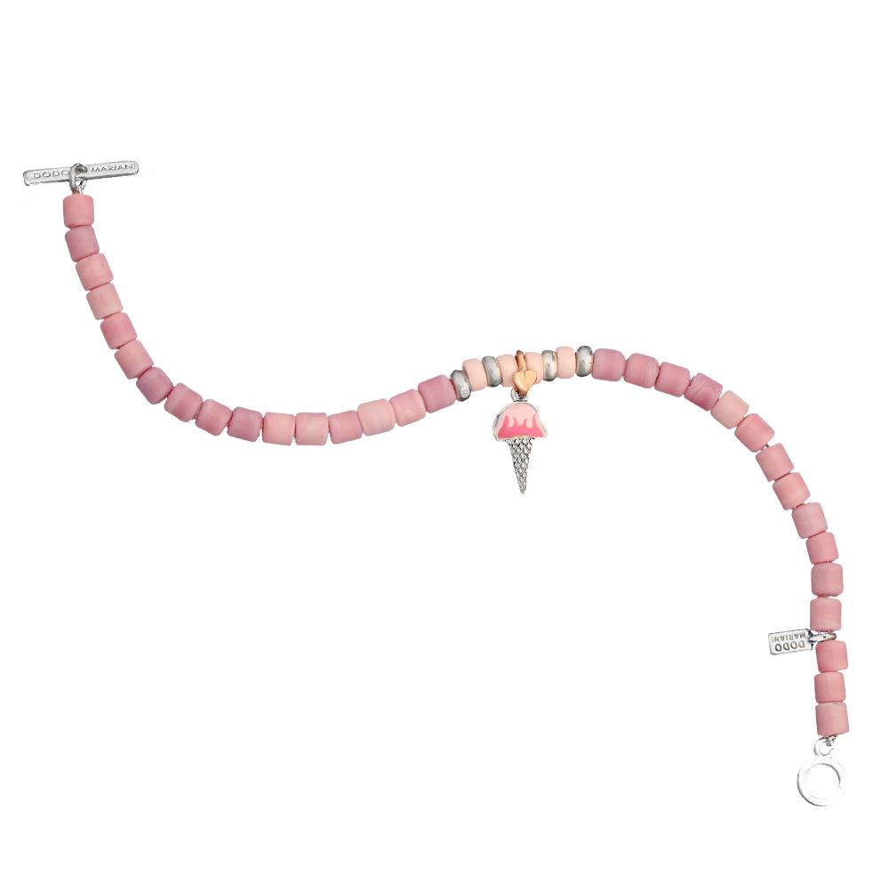 Bracciale ciondolo Gelato Dodo Mariani in argento 925 - DODO MARIANI