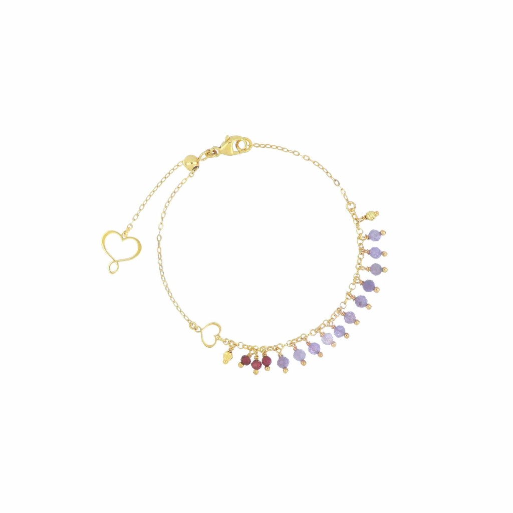 Bracciale Catena Rubino & Zaffiro Maman et Sophie Oro